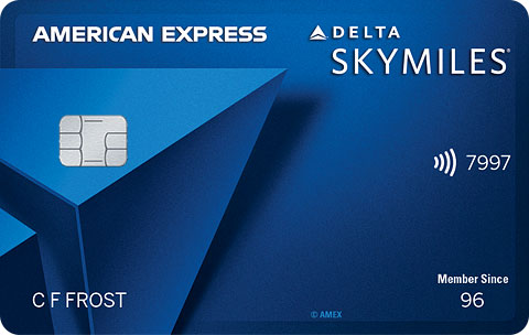 Delta SkyMiles® Blue American Express Card Logo